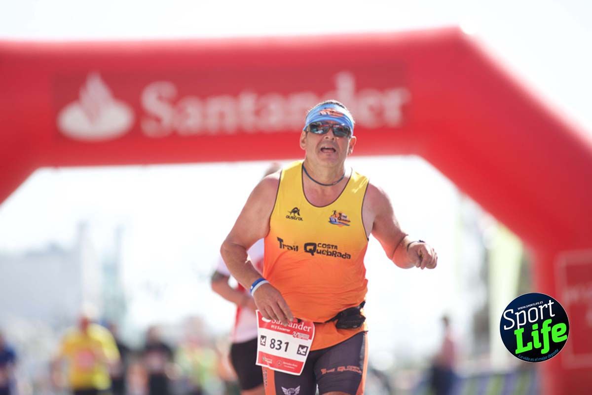Medio Maratón de Santander meta 2