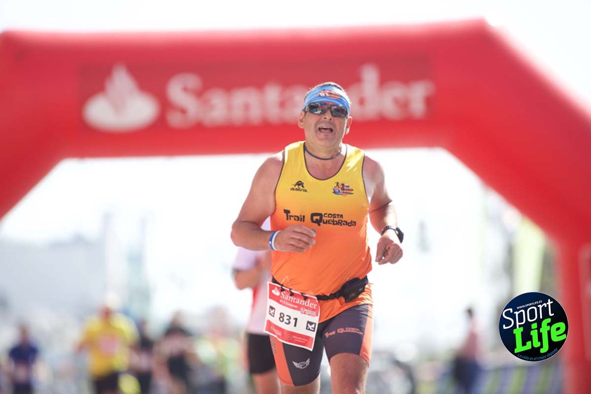 Medio Maratón de Santander meta 2
