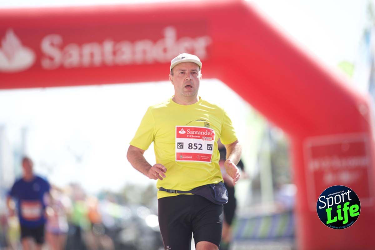 Medio Maratón de Santander meta 2