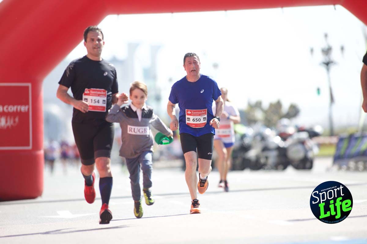 Medio Maratón de Santander meta 2