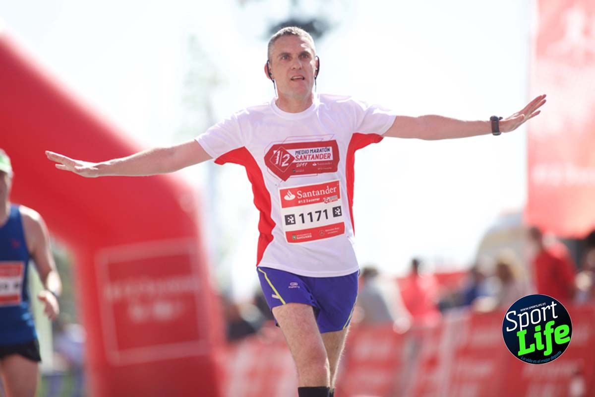 Medio Maratón de Santander meta 2