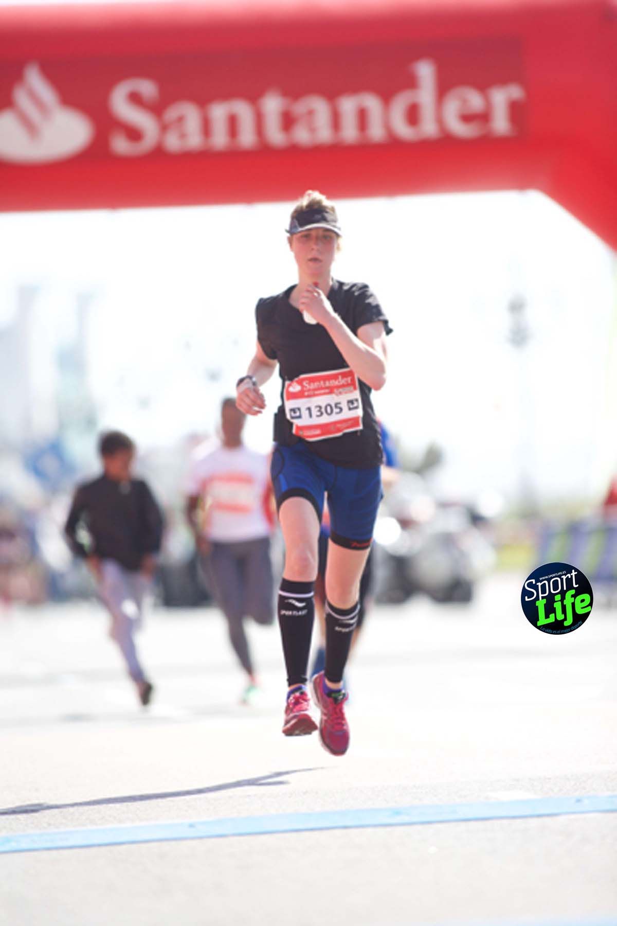 Medio Maratón de Santander meta 2