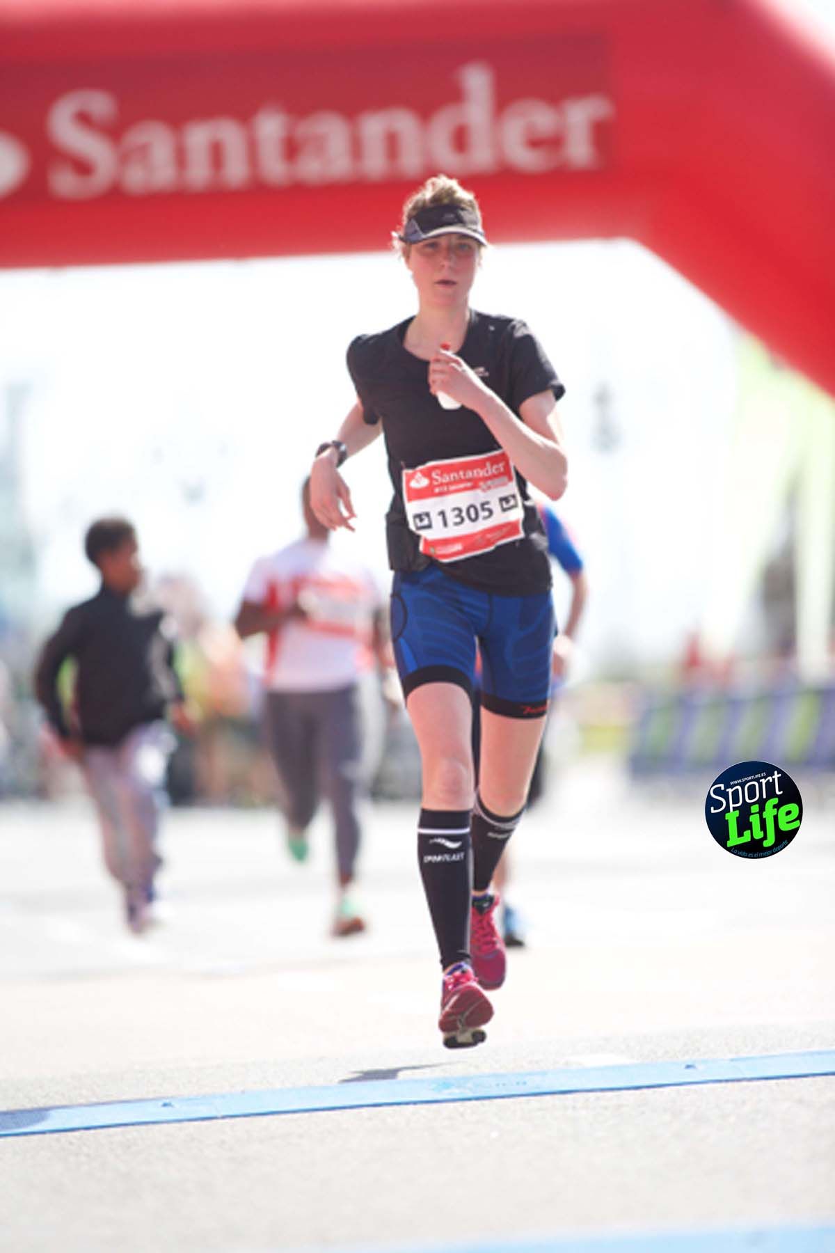 Medio Maratón de Santander meta 2