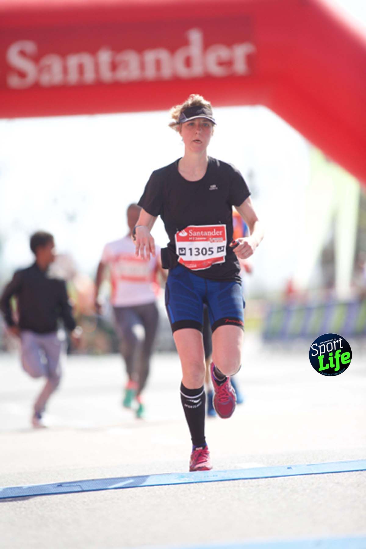 Medio Maratón de Santander meta 2