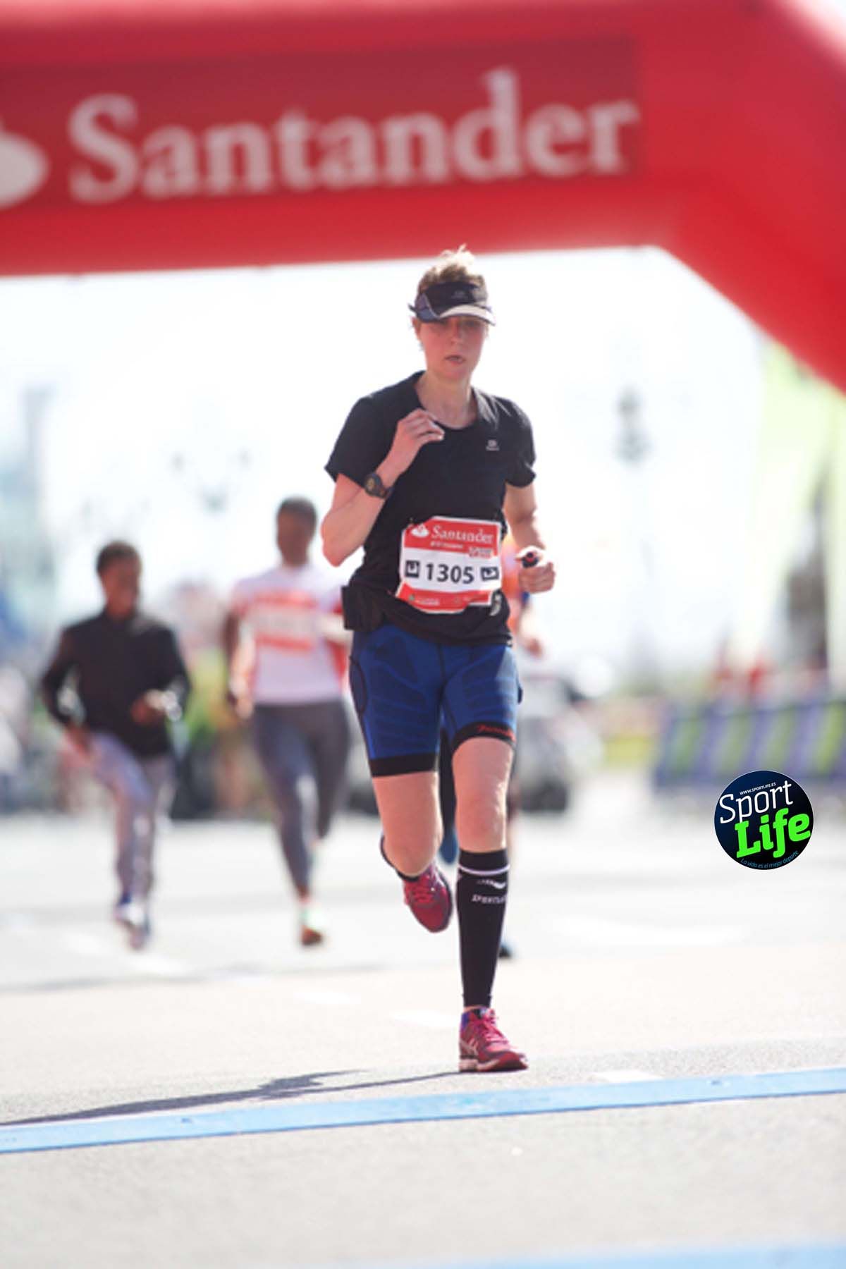 Medio Maratón de Santander meta 2