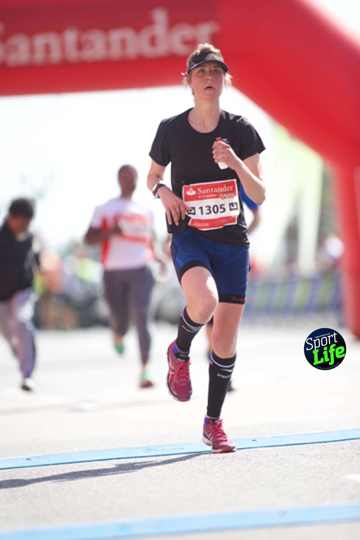 Medio Maratón de Santander meta 2