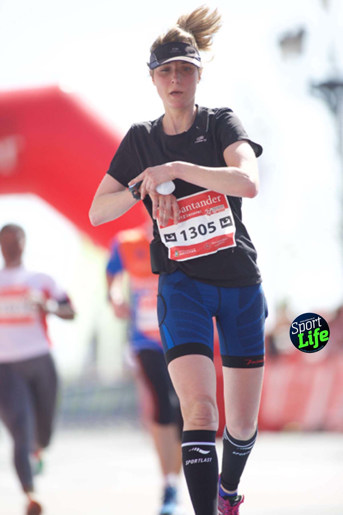 Medio Maratón de Santander meta 2