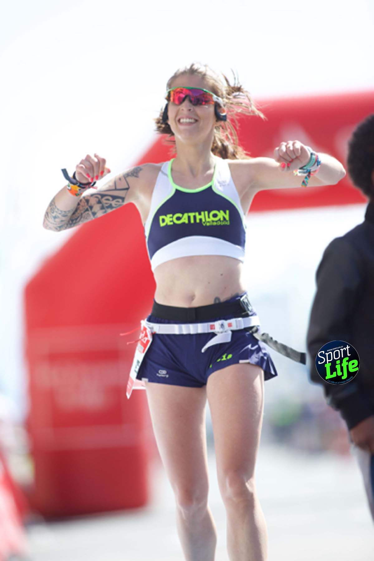 Medio Maratón de Santander meta 2