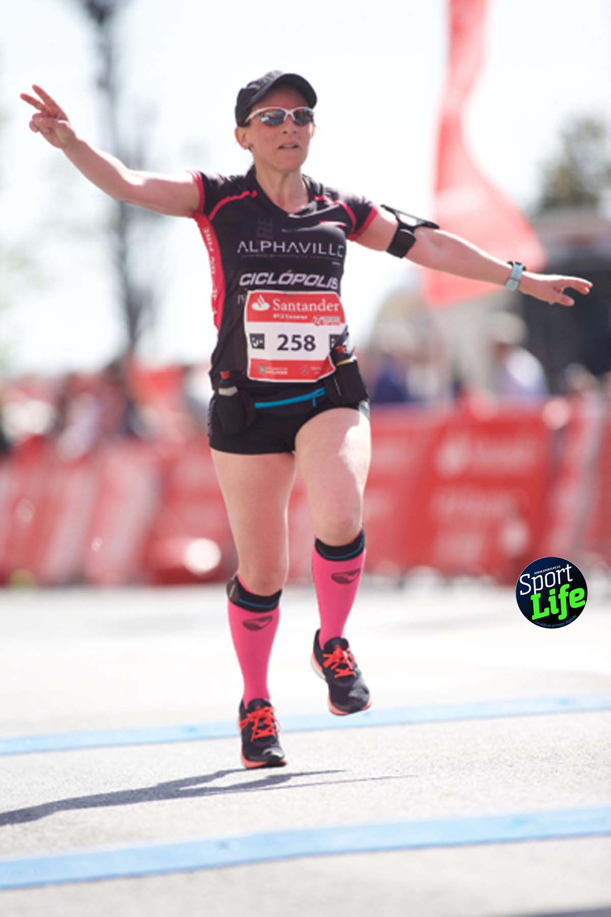 Medio Maratón de Santander meta 2