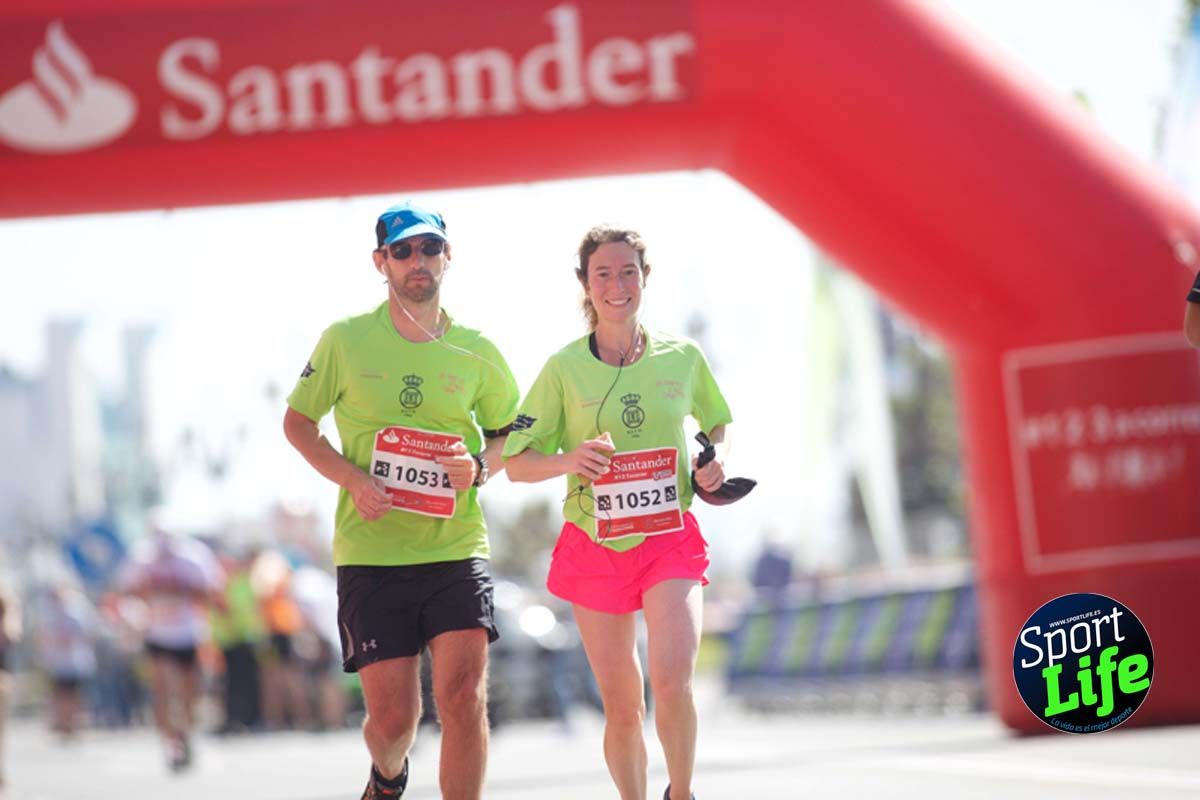 Medio Maratón de Santander meta 2