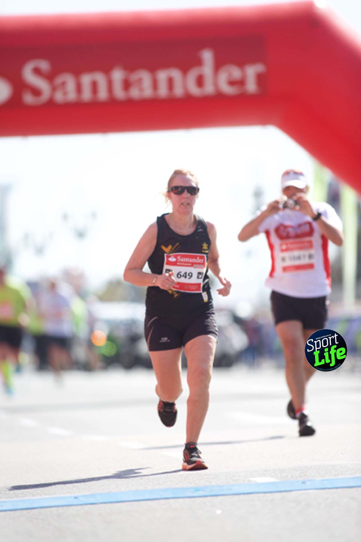 Medio Maratón de Santander meta 2