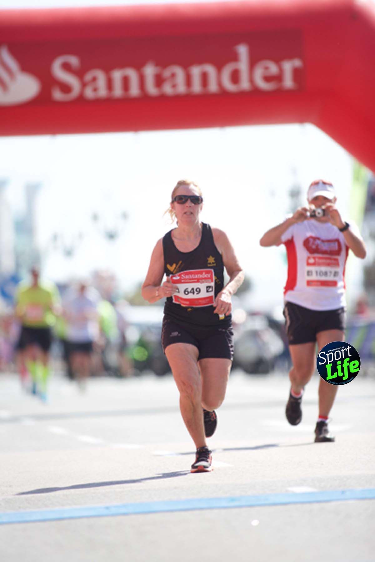 Medio Maratón de Santander meta 2