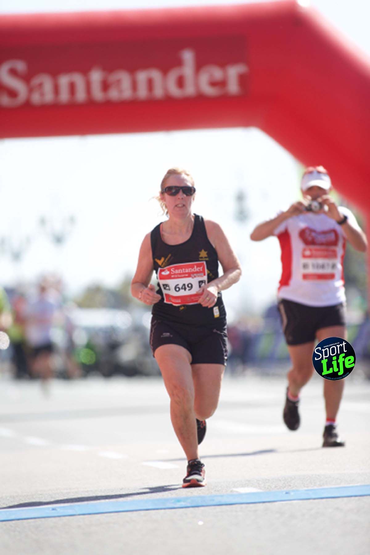 Medio Maratón de Santander meta 2