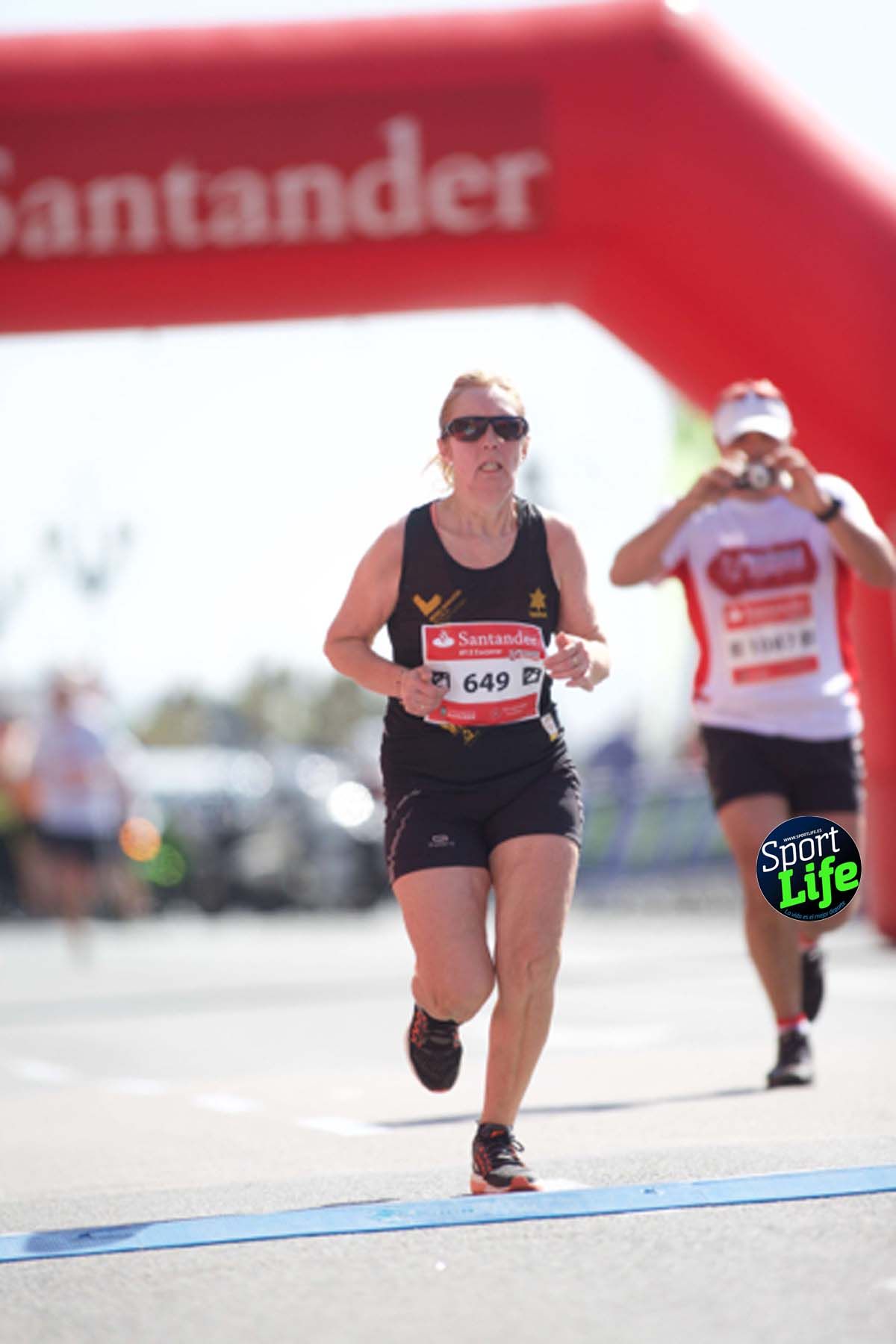 Medio Maratón de Santander meta 2