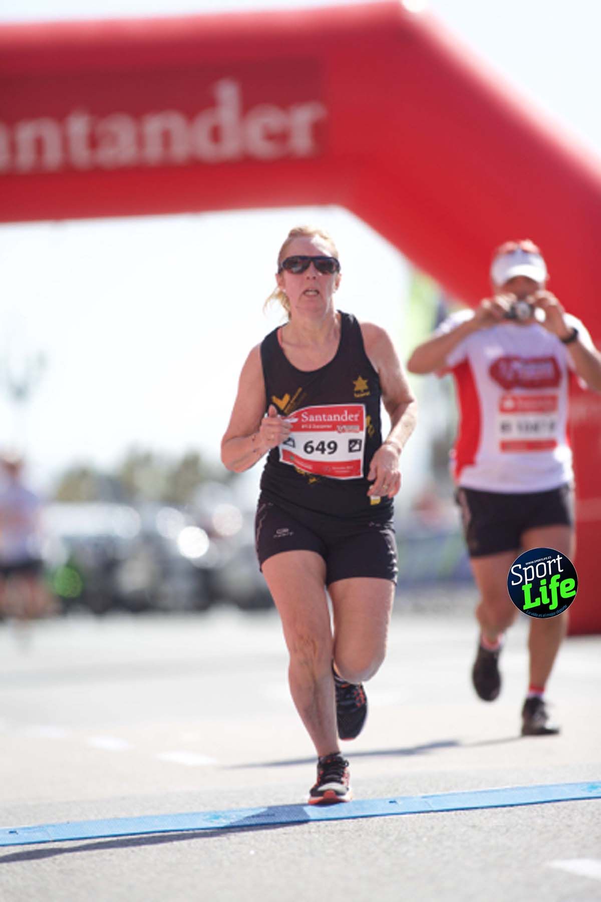 Medio Maratón de Santander meta 2