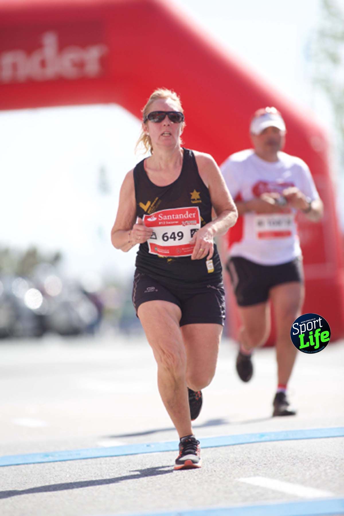 Medio Maratón de Santander meta 2