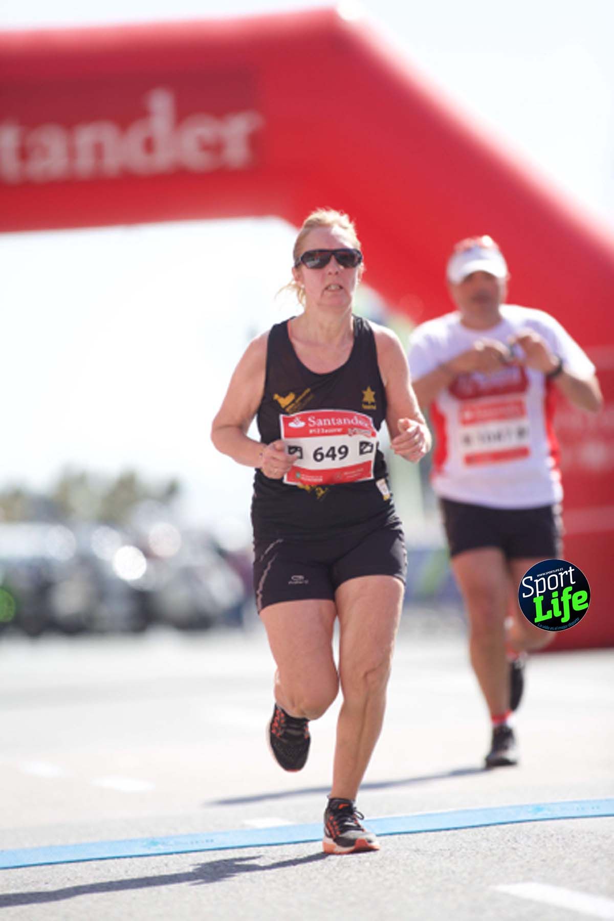 Medio Maratón de Santander meta 2