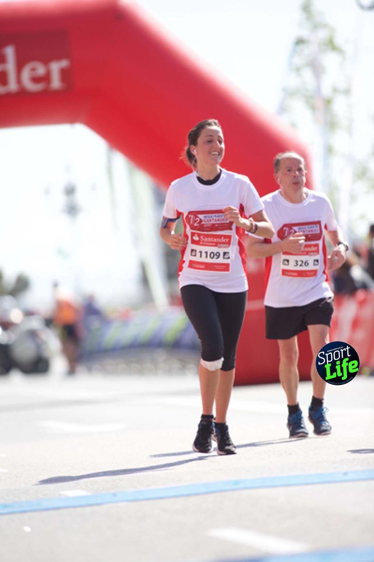 Medio Maratón de Santander meta 2