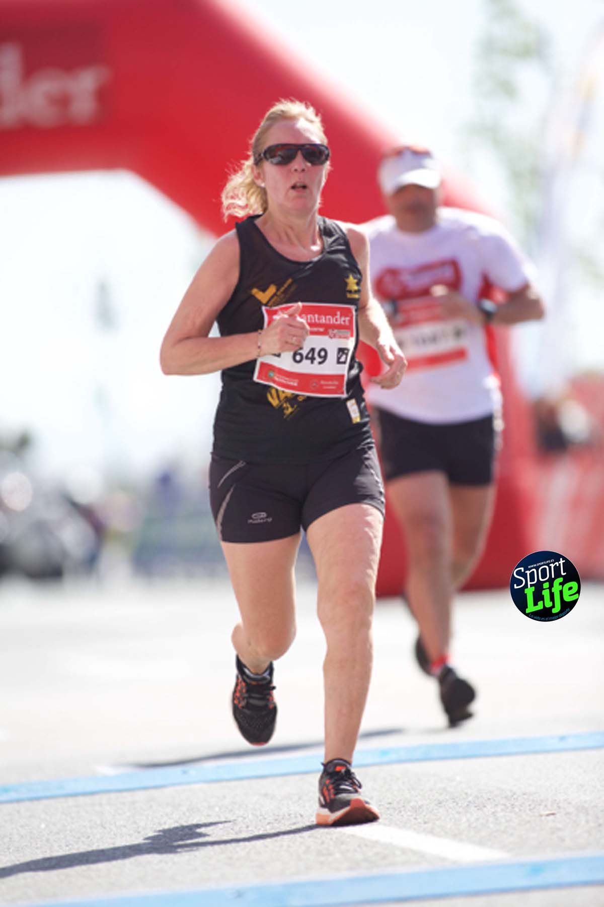 Medio Maratón de Santander meta 2