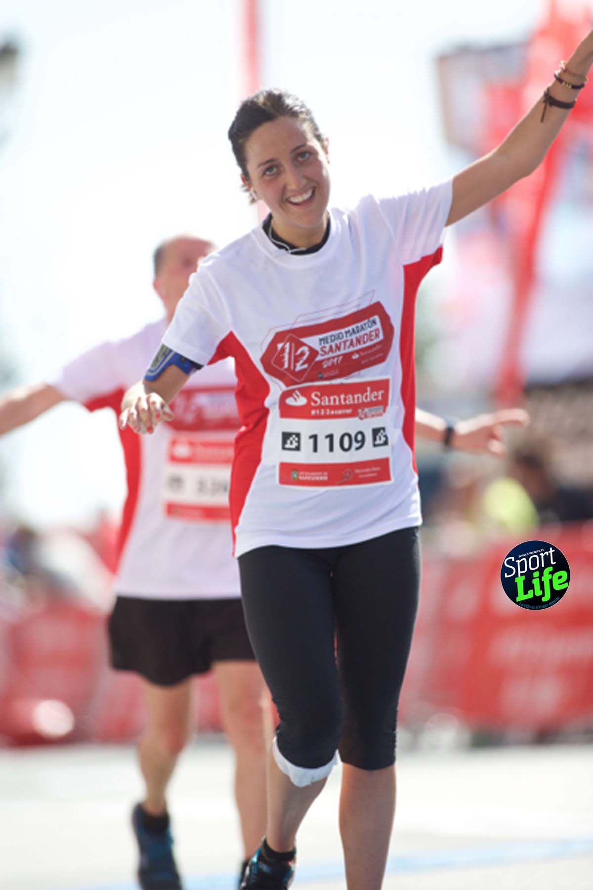 Medio Maratón de Santander meta 2