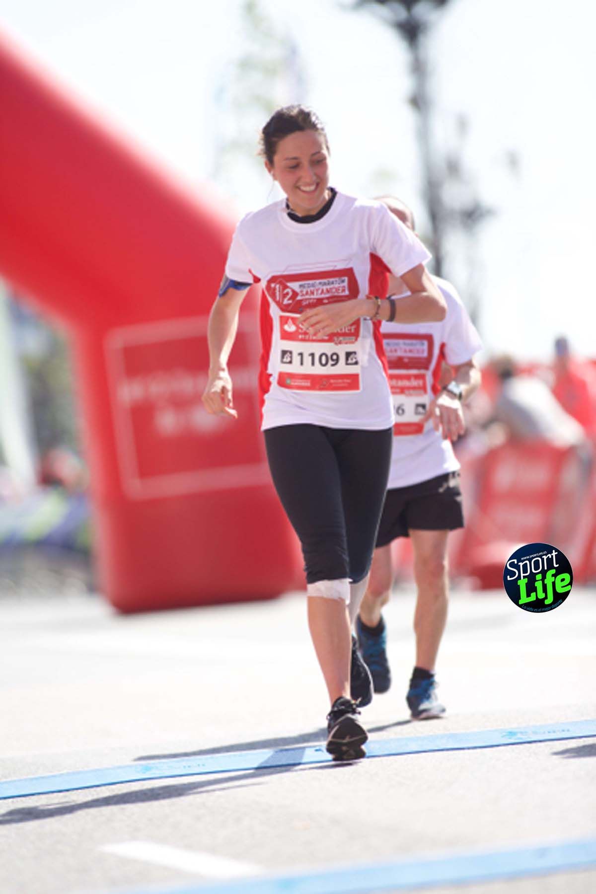 Medio Maratón de Santander meta 2