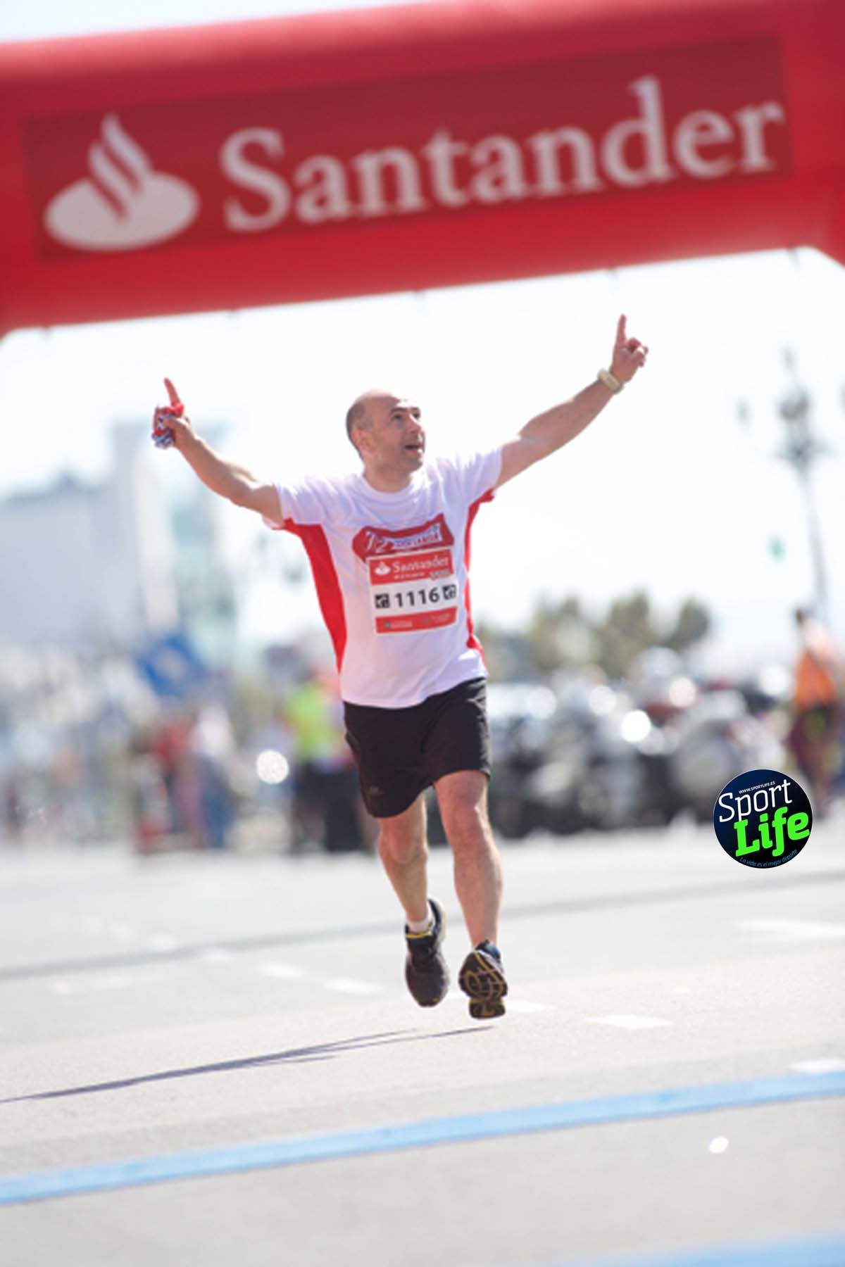 Medio Maratón de Santander meta 2