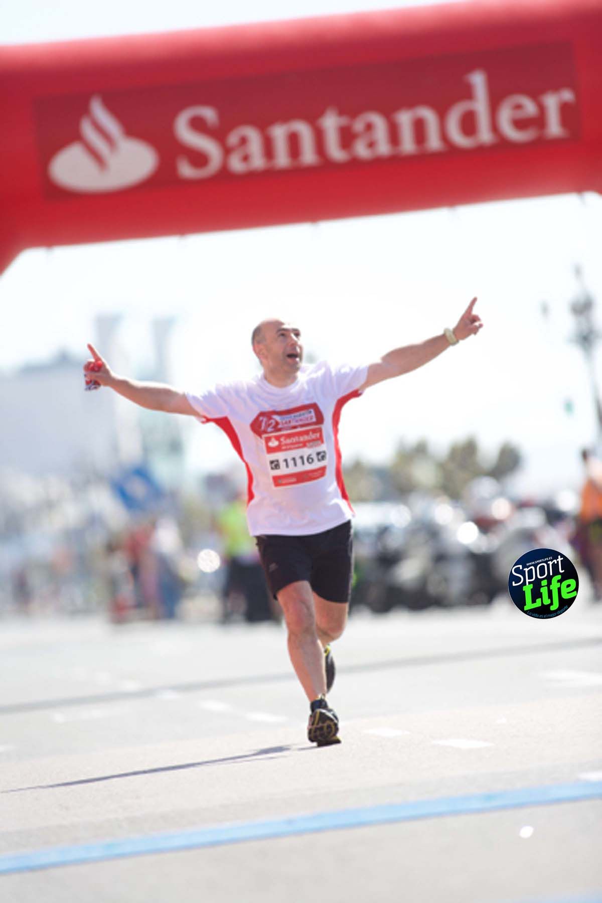 Medio Maratón de Santander meta 2