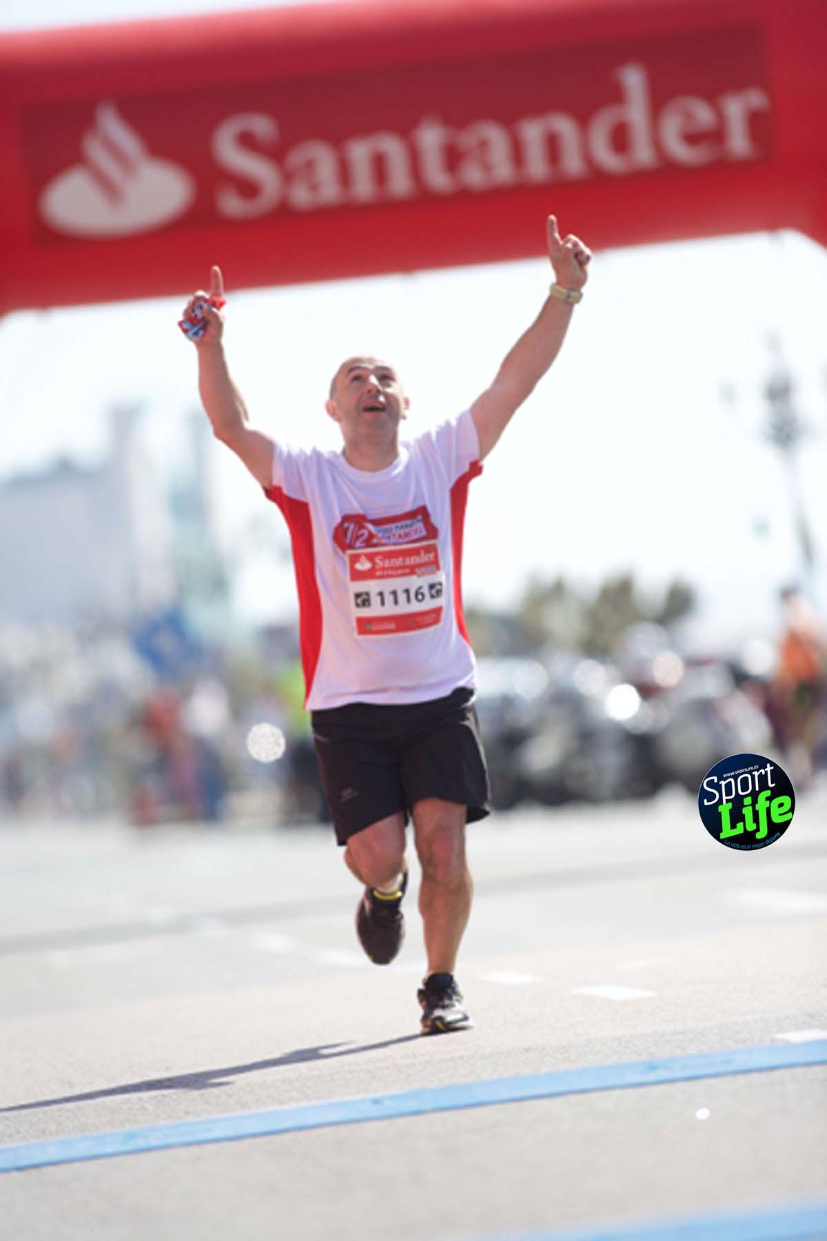 Medio Maratón de Santander meta 2