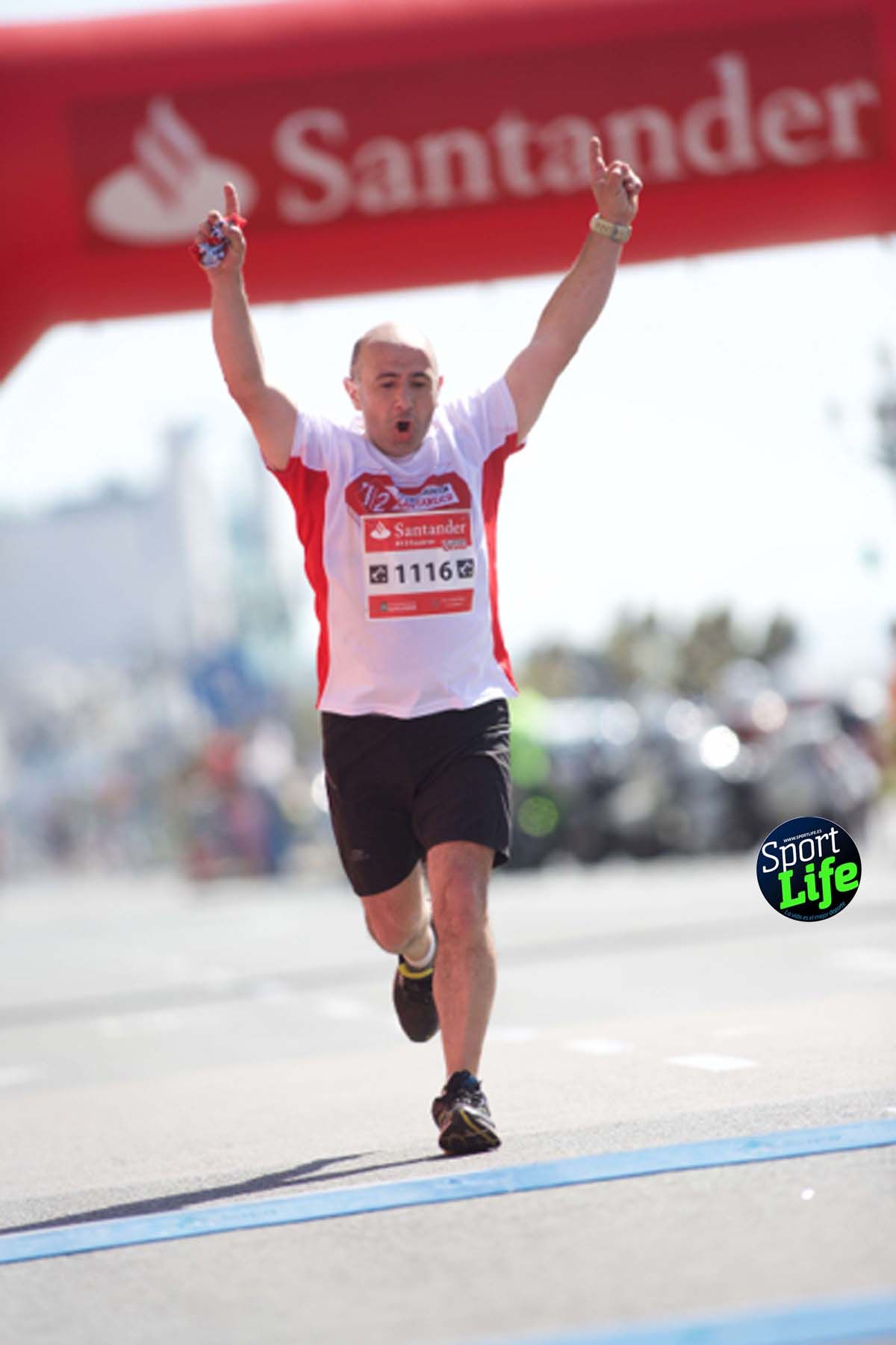 Medio Maratón de Santander meta 2