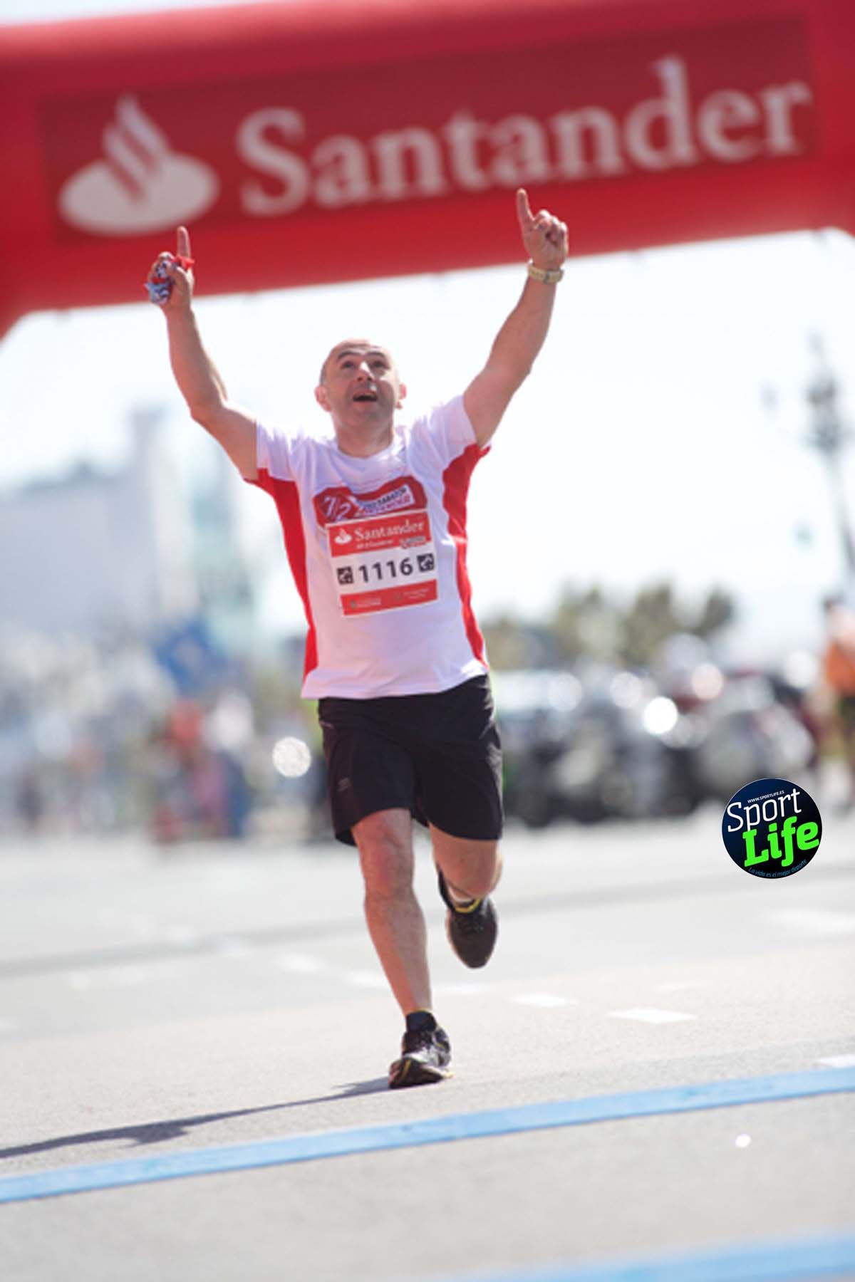 Medio Maratón de Santander meta 2