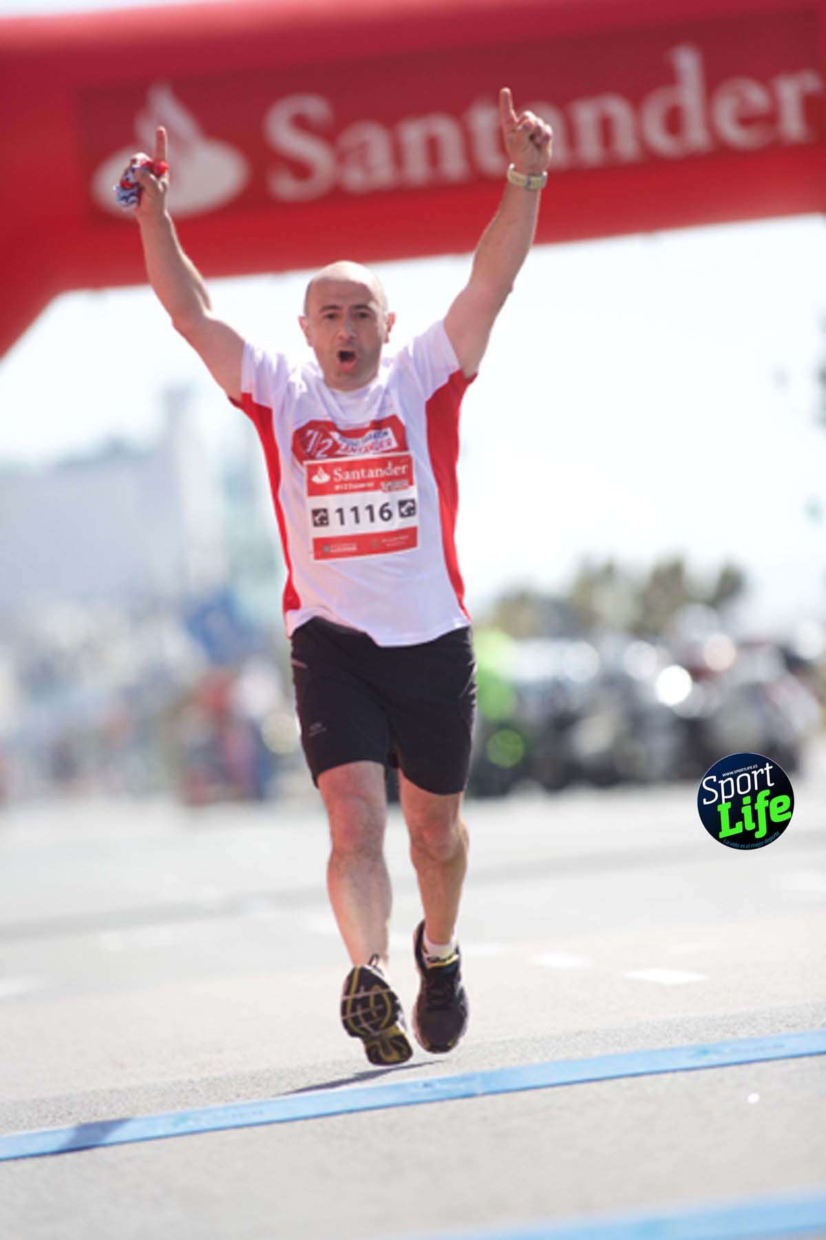 Medio Maratón de Santander meta 2