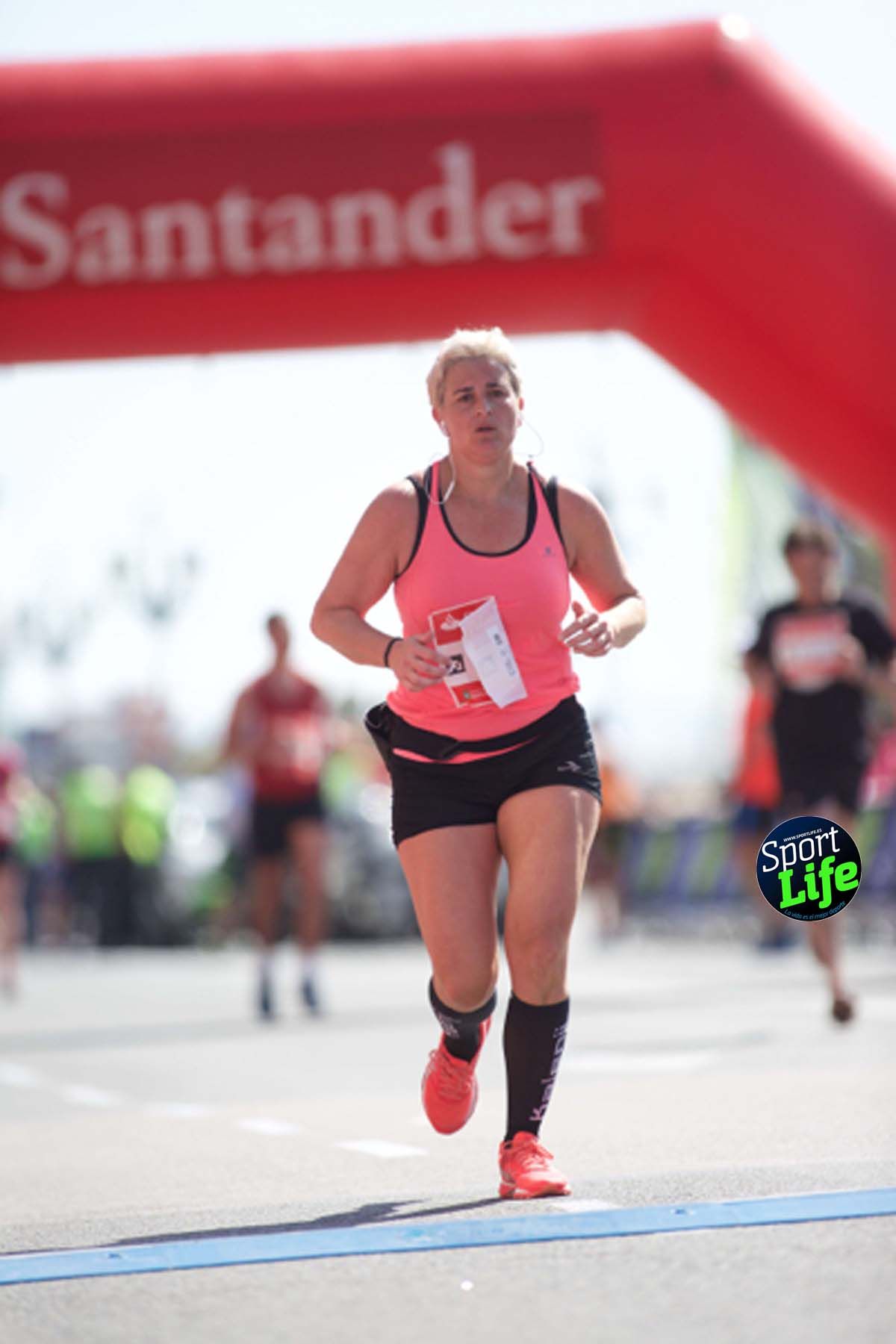 Medio Maratón de Santander meta 2