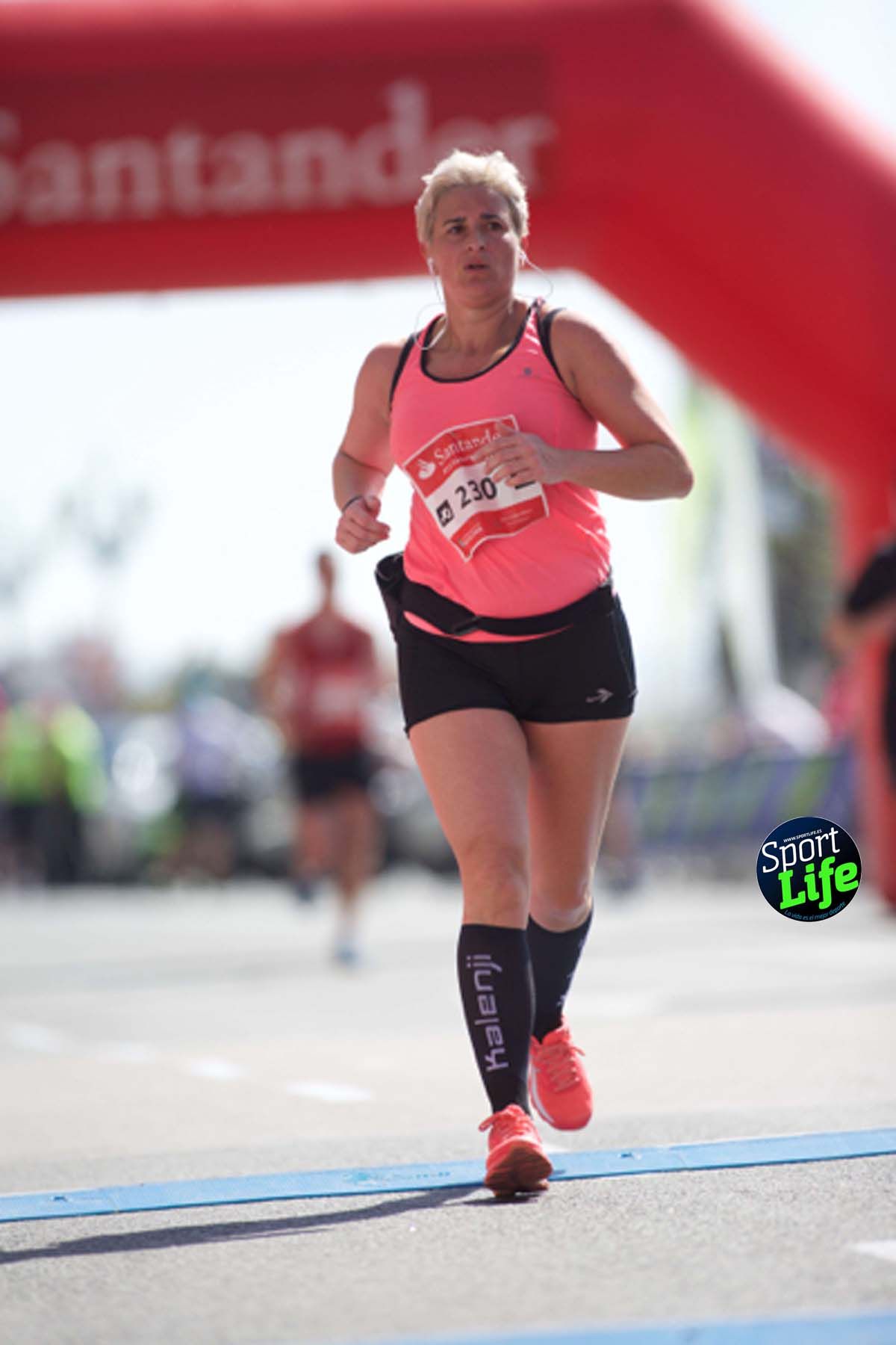 Medio Maratón de Santander meta 2