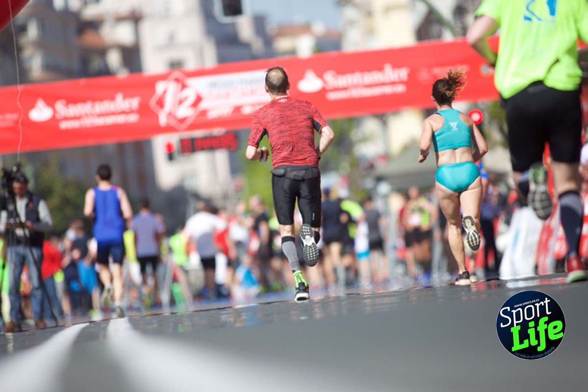 Medio Maratón de Santander meta 2