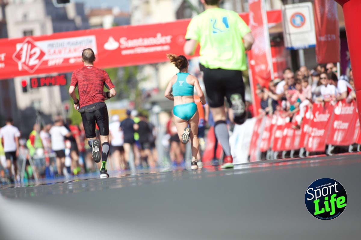 Medio Maratón de Santander meta 2