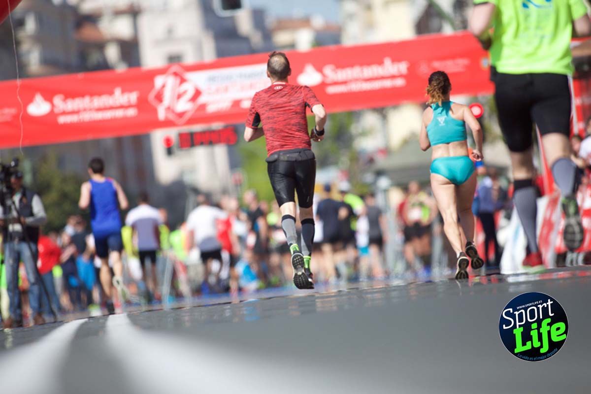Medio Maratón de Santander meta 2