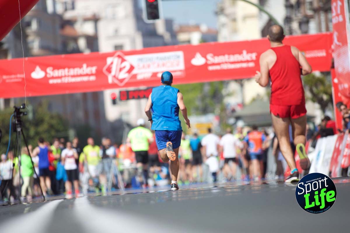 Medio Maratón de Santander meta 2