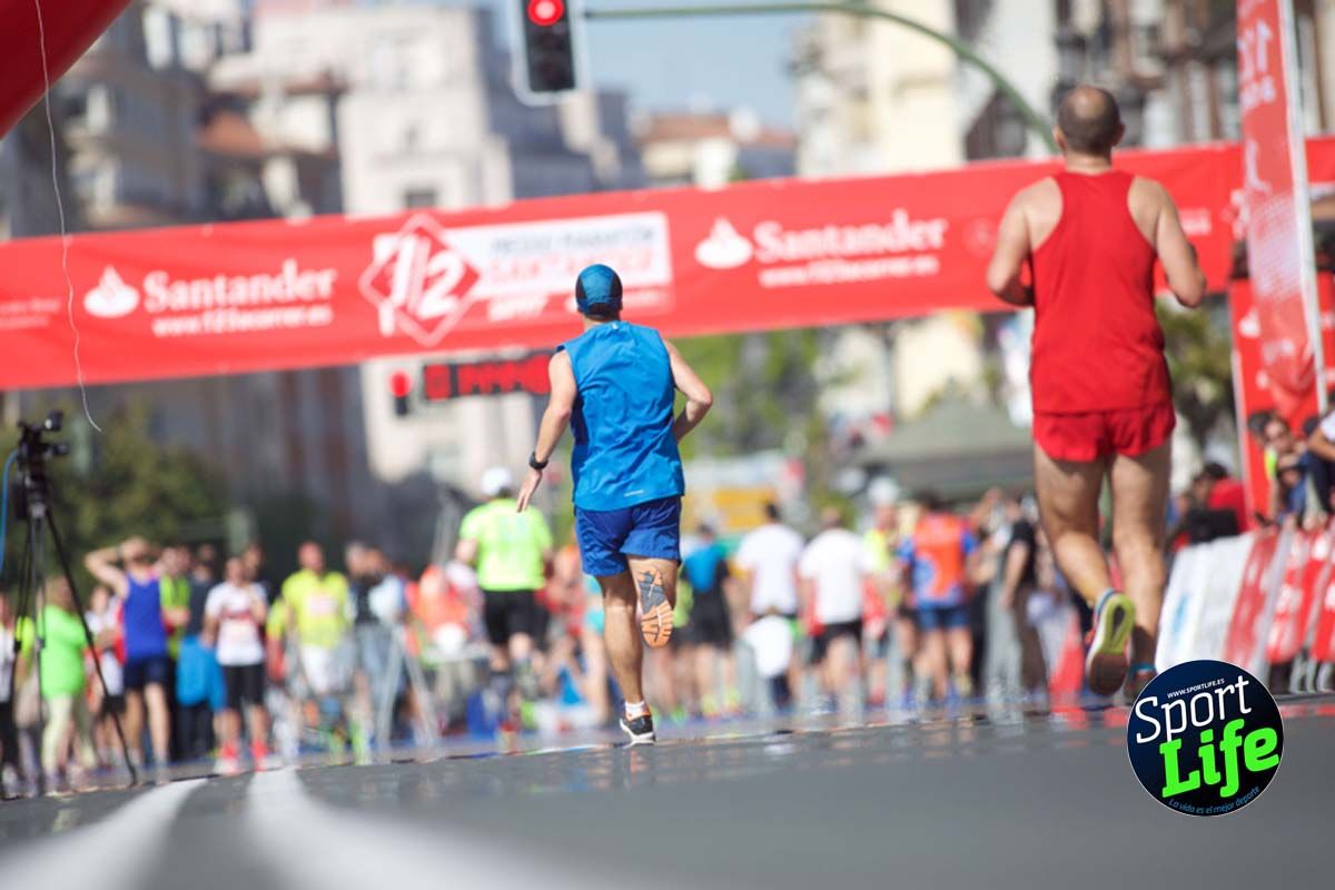 Medio Maratón de Santander meta 2