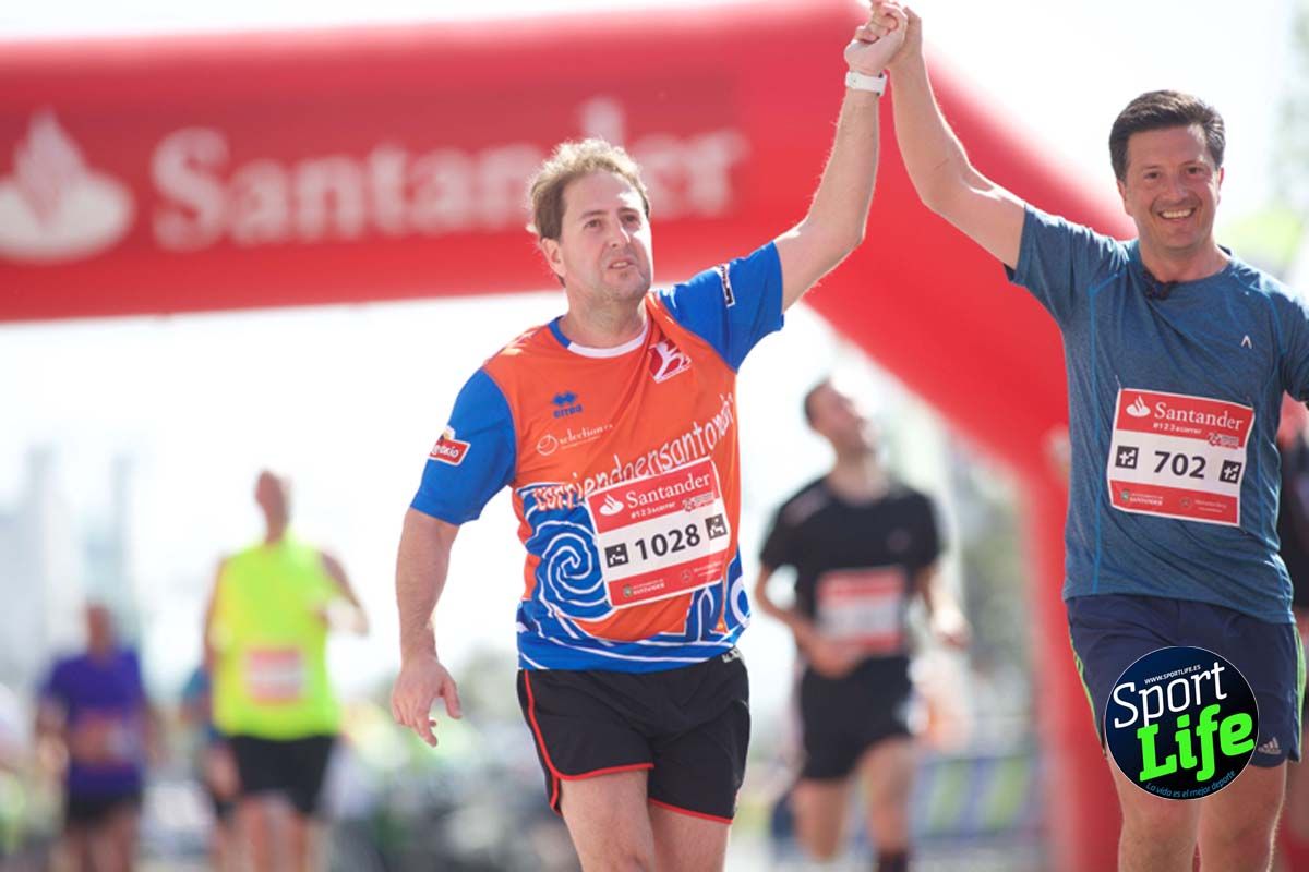 Medio Maratón de Santander meta 2