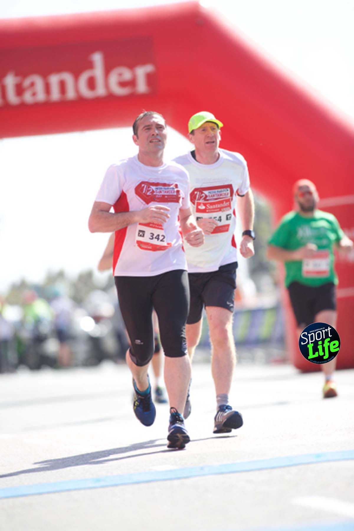 Medio Maratón de Santander meta 2