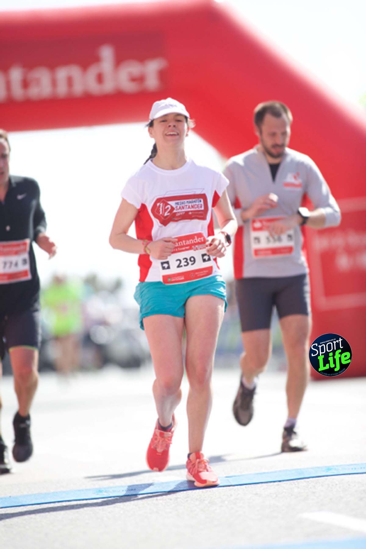 Medio Maratón de Santander meta 2