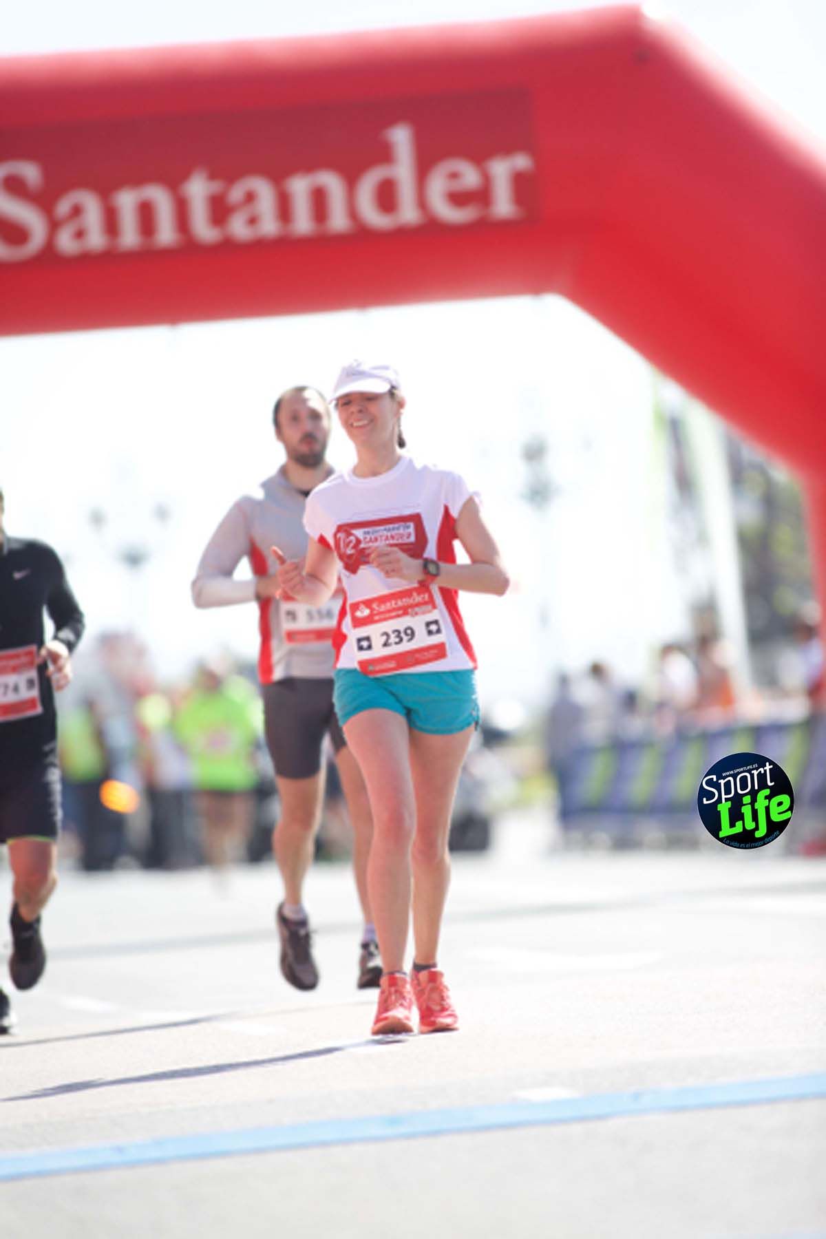 Medio Maratón de Santander meta 2