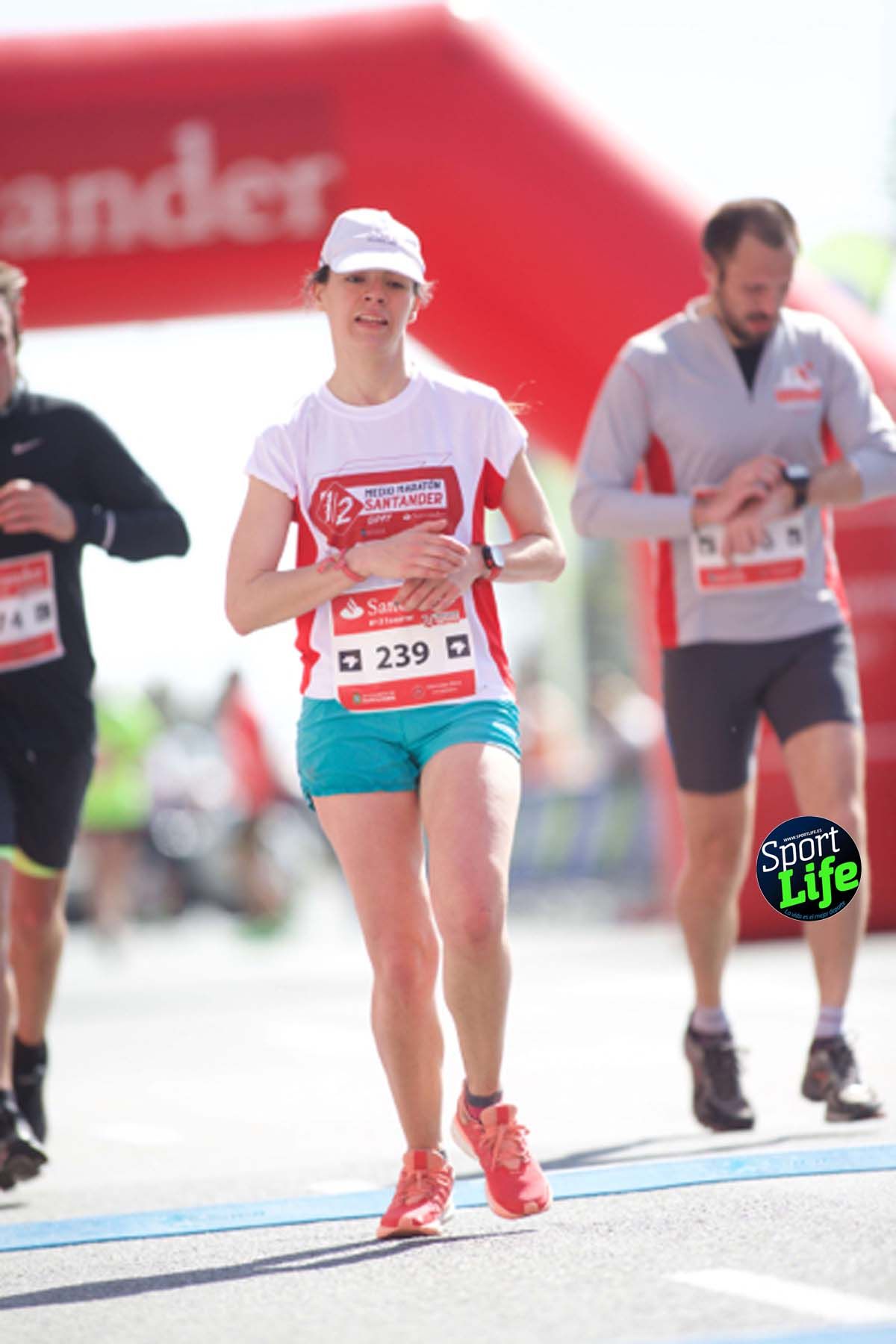 Medio Maratón de Santander meta 2