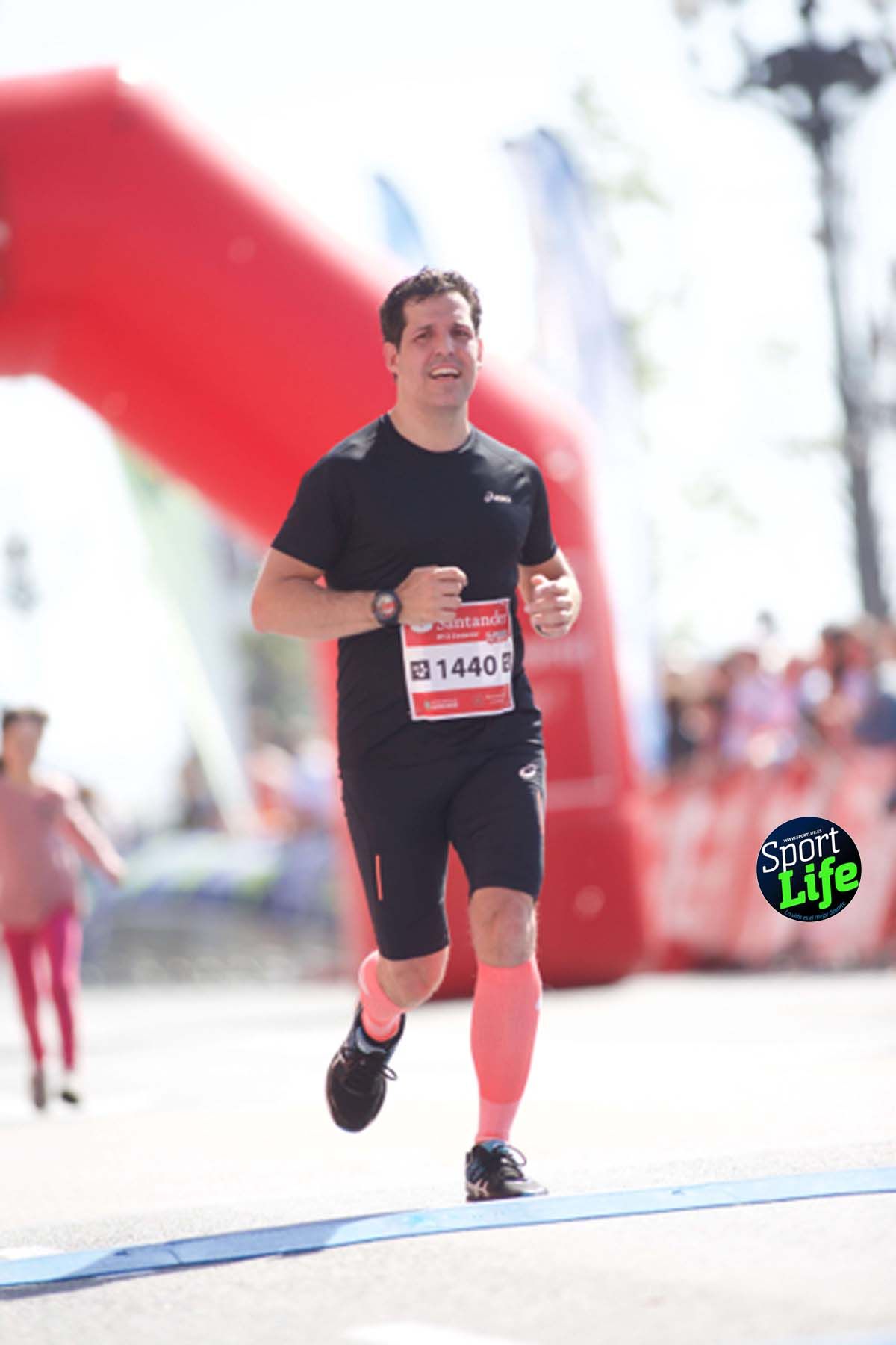 Medio Maratón de Santander meta 2