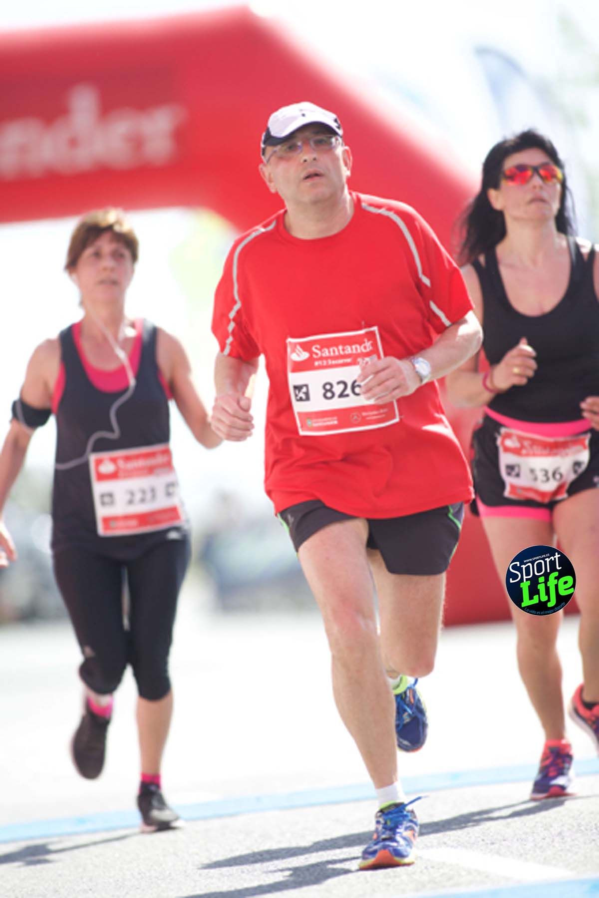 Medio Maratón de Santander meta 2