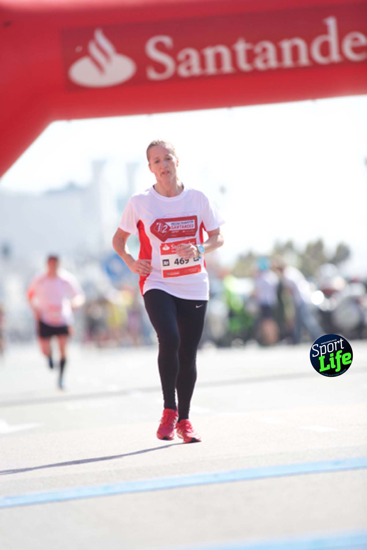 Medio Maratón de Santander meta 2