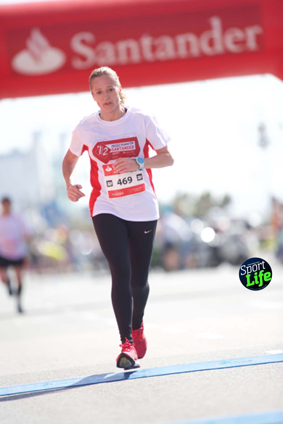 Medio Maratón de Santander meta 2