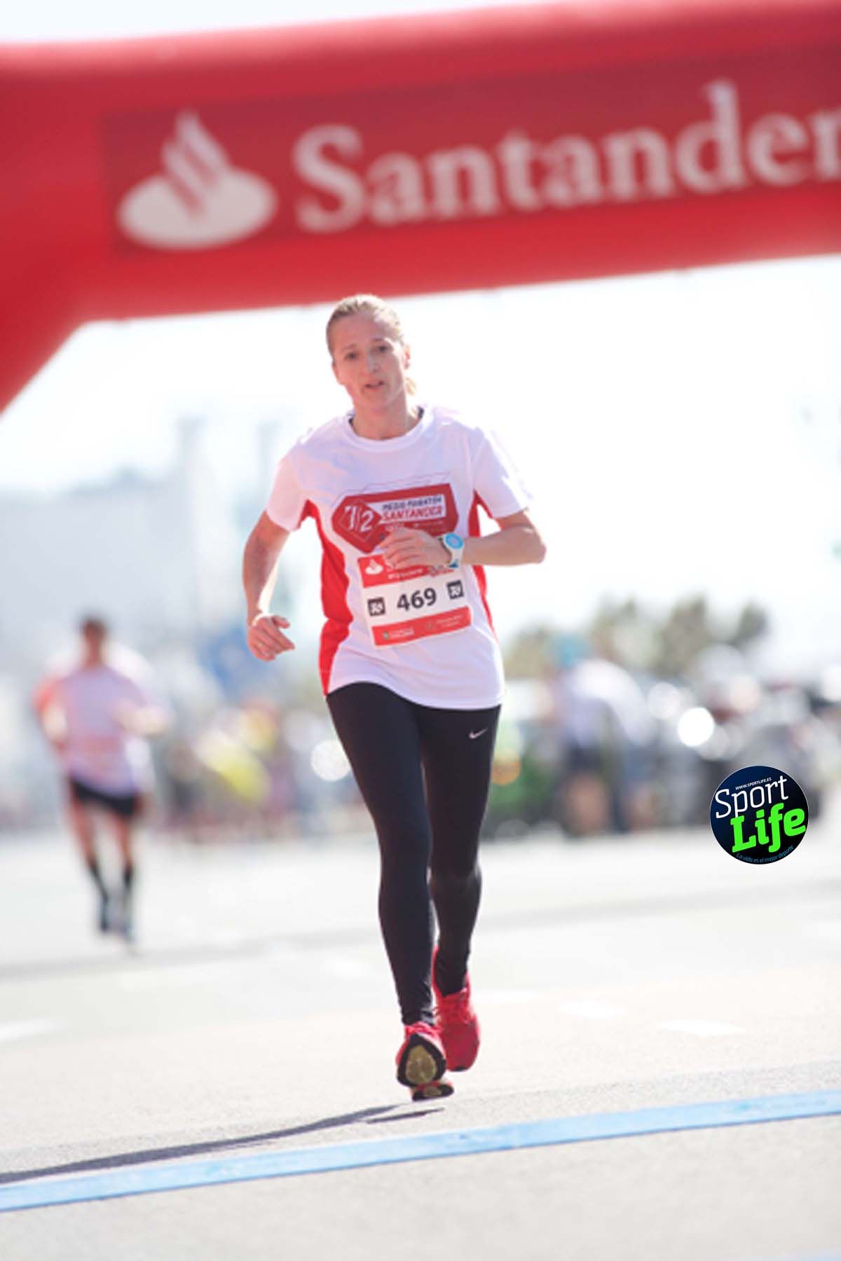 Medio Maratón de Santander meta 2