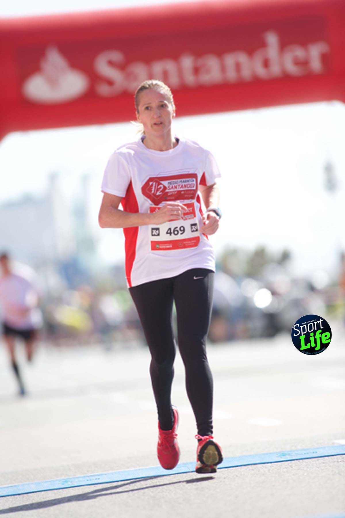 Medio Maratón de Santander meta 2