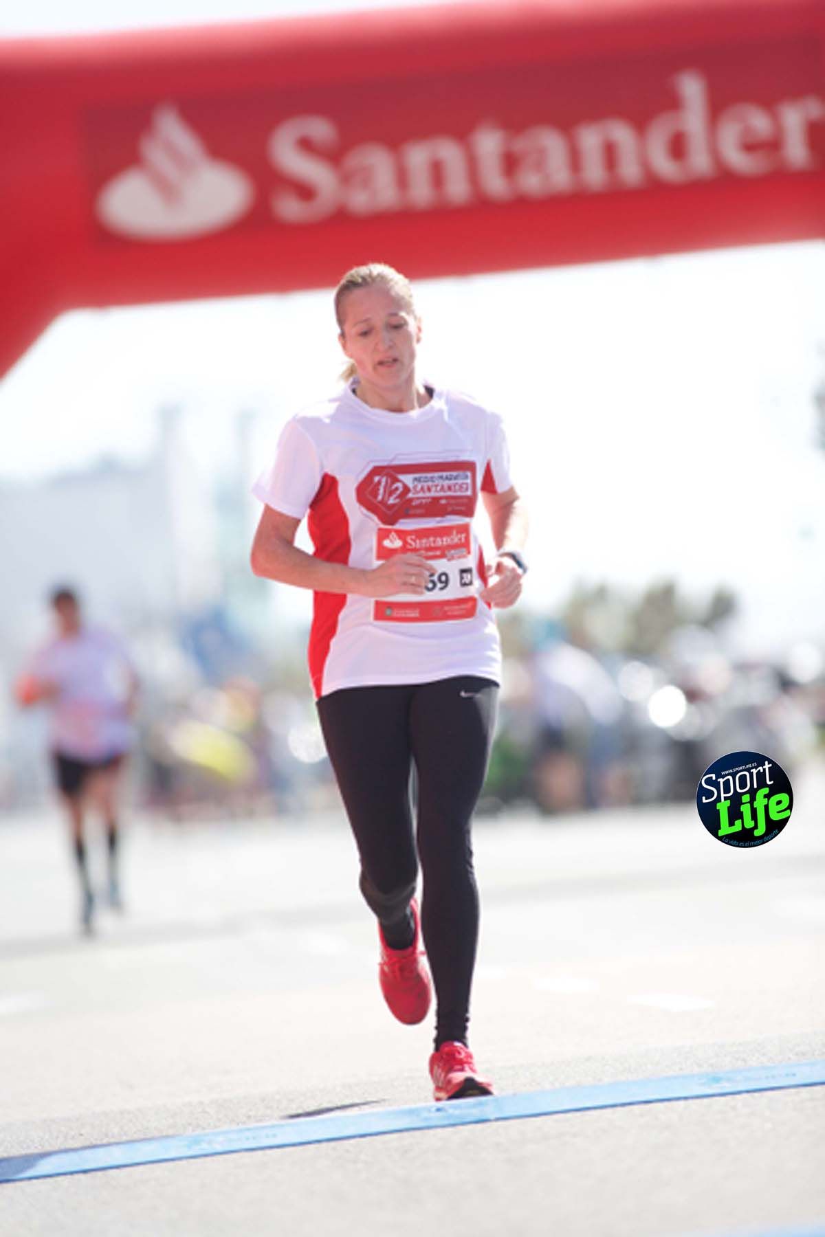 Medio Maratón de Santander meta 2
